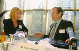 Tricia Caswell and Hugh Morgan, WMC